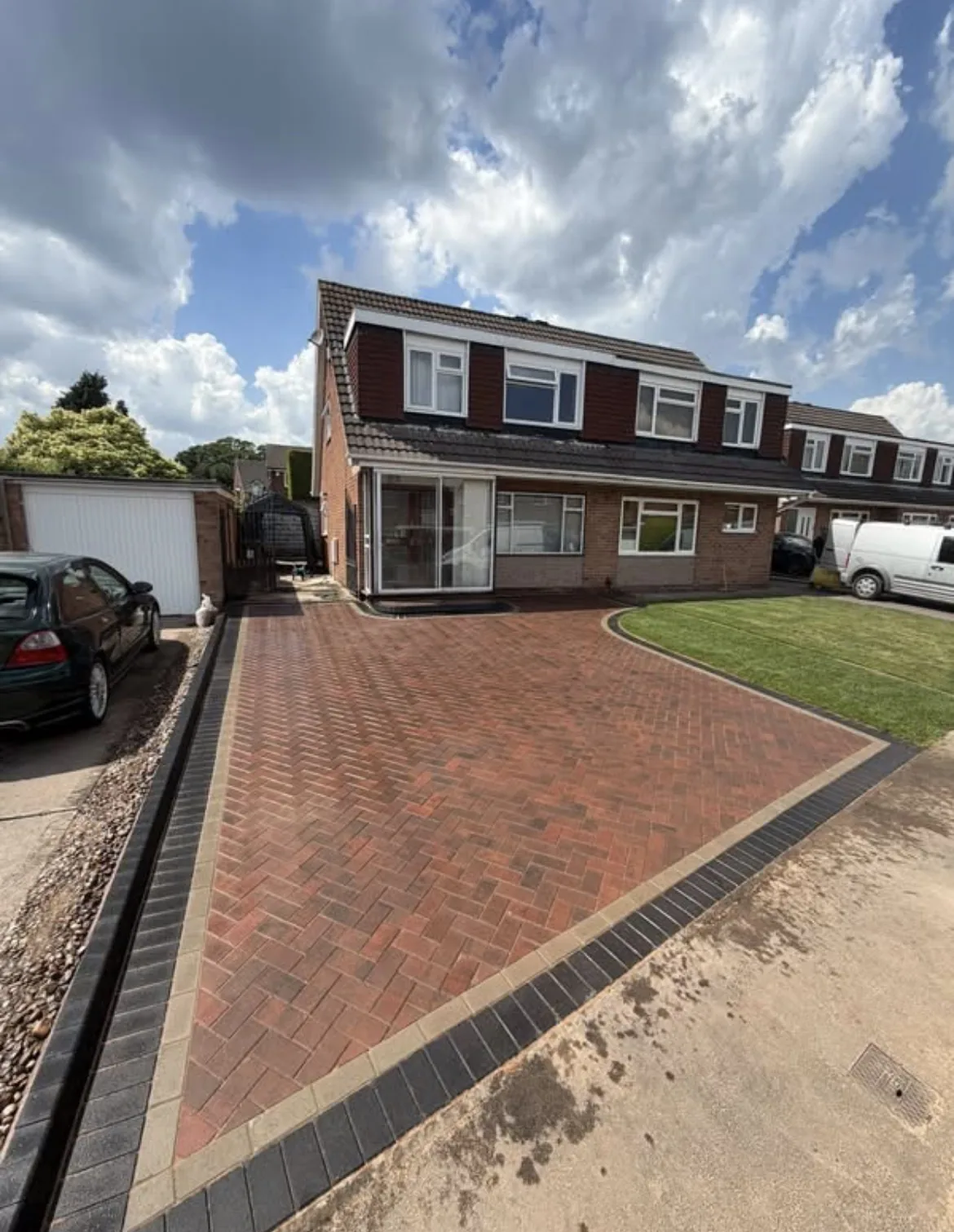 Block Paving completed project